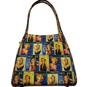Marilyn Monroe Purse with Metal feet